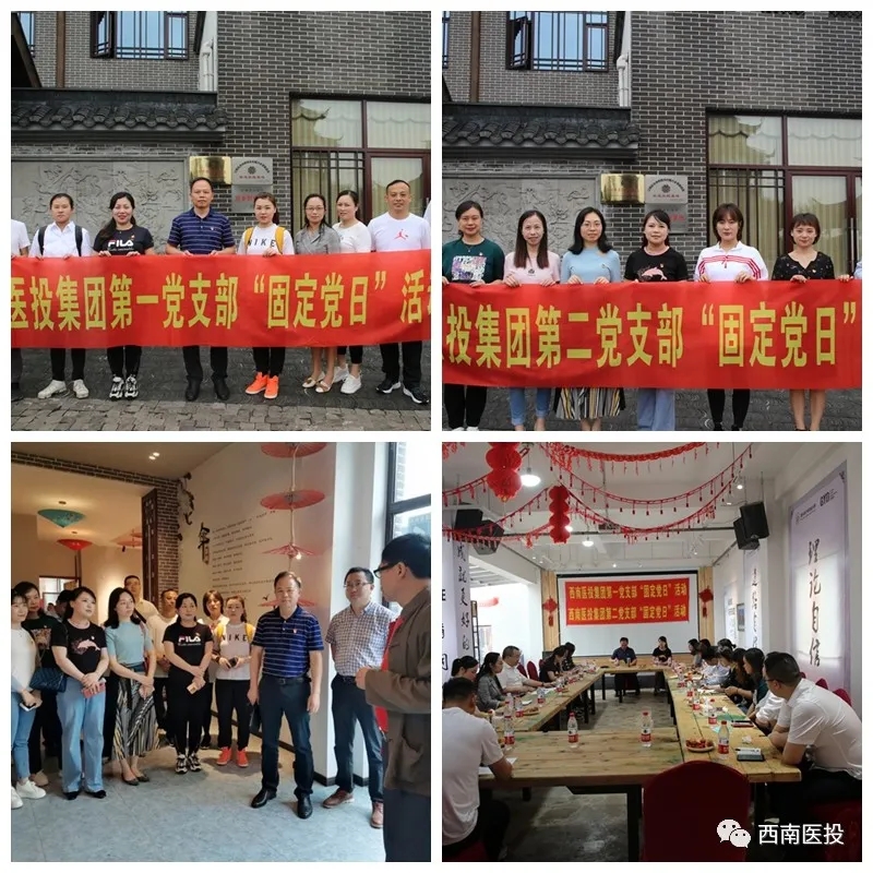 西南醫(yī)投集團(tuán)第一、二黨支部開展“共建書香醫(yī)投、踐行健康使命”讀書分享會(huì)